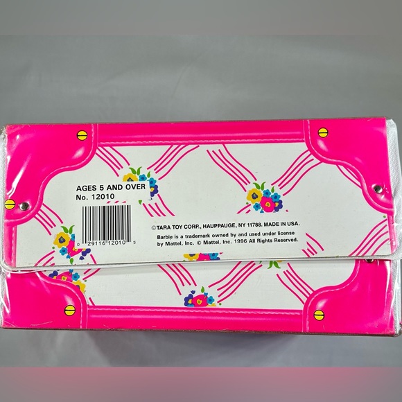 Vintage Mattel, Inc. 1996 Barbie Case, Storage Carry for Dolls And Clothing - Picture 8 of 14